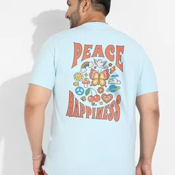 Instafab Plus Plus Size Typography Printed Cotton T-shirt-image-30