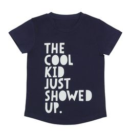 DOOR74 Kids Typography Printed Cotton T-shirt-image-40