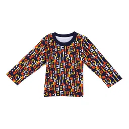 Bodycare Kids Boys Typography Printed Cotton T-shirt-picture-10