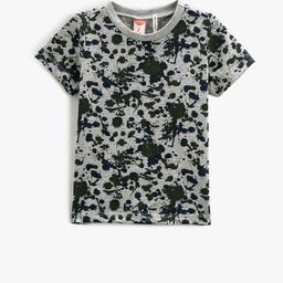 Koton Infant Boys Printed Round Neck T-shirt-image-62