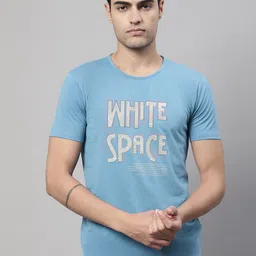 VIMAL JONNEY Typography Printed Cotton T-shirt-image-21