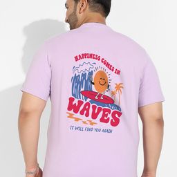 Instafab Plus Plus Size Typography Printed Cotton T-shirt-image-38