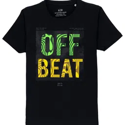 Status Quo Boys Typography Printed Round Neck Cotton T-shirt-image-39