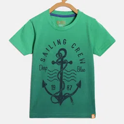 DIXCY SCOTT Boys Graphic Printed Cotton T-shirt-image-12
