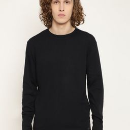 METTLE Men Solid Cotton Round Neck T-shirt-picture-10