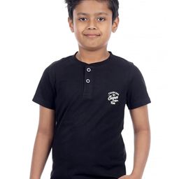 3PIN Boys Henley Neck Cotton T-Shirt-image-80