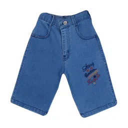 CREMLIN CLOTHING Boys Blue Denim Shorts-27