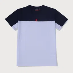 Gini and Jony Infants Boys Colourblocked Cotton T-Shirt-image-84