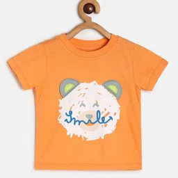 MINI KLUB Boys Graphic Printed Cotton T-shirt-image-27