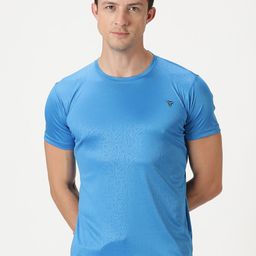 deb Geometric Embossed Slim Fit T-shirt-picture-11