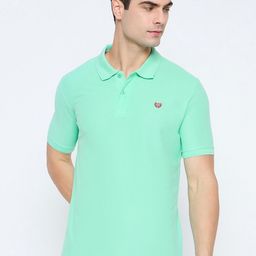 Duke Polo Collar Short Sleeves Cotton Slim Fit T-shirt-image-66