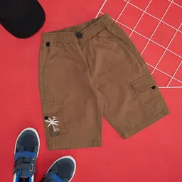 Pantaloons Junior Boys Mid-Rise Cotton Cargo Shorts-picture-33