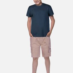 Gini and Jony Boys Mid-Rise Cotton Cargo Shorts-58