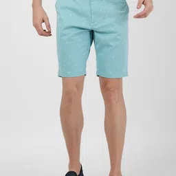 t-base Men Conversational Printed Mid Rise Cotton Chino Shorts-image-32