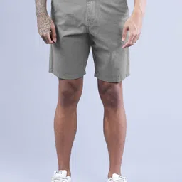 t-base Men Grey Shorts-image-83