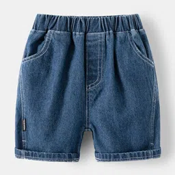 StyleCast Blue Boys Mid Rise Denim Shorts-image-35