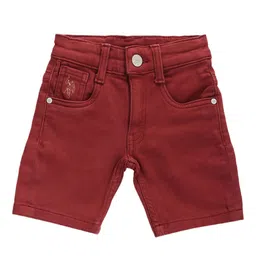 U.S. Polo Assn. Kids Boys Mid Rise Cotton Denim Shorts-image-44
