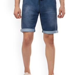 beevee Men Washed Denim Shorts-image-88