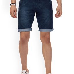 beevee Men Washed Denim Shorts-image-84