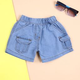 V-Mart Unisex Kids Denim Denim Shorts-picture-49