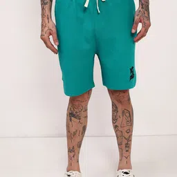 SHOWOFF Men Regular Fit Mid-Rise Cotton Shorts-picture-23