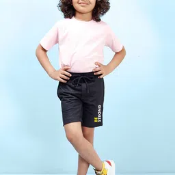 NUSYL Boys Mid-Rise Cotton Shorts-image-33