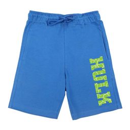 Marvel by Wear Your Mind Boys Royal Blue Graphic Print Shorts-image-51