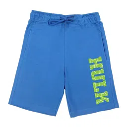 Marvel by Wear Your Mind Boys Blue Hulk Printed Regular Shorts-image-94