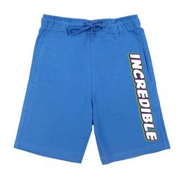 Marvel by Wear Your Mind Boys Royal Blue Graphic Print Shorts-image-97