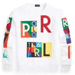 Polo Ralph Lauren Typography Printed Fleece Pullover Sweatshirts-picture-40