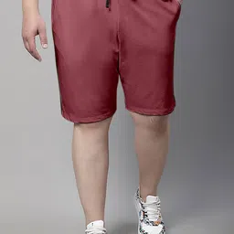 ARDEUR Men Plus Size Mid-Rise Cotton Shorts-image-66