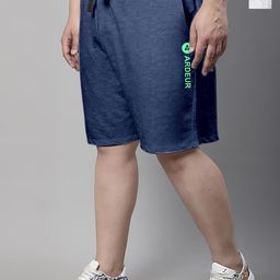 ARDEUR Men Pack Of 2 Mid-Rise Cotton Sports Shorts-image-89