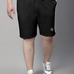 ARDEUR Men Plus Size Mid-Rise Cotton Shorts-57