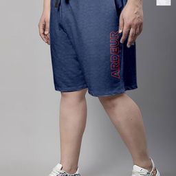 ARDEUR Men Pack Of 2 Mid-Rise Cotton Shorts-image-96