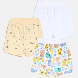 MINI KLUB Infants Boys Pack of 3 Mid-Rise Shorts-picture-43