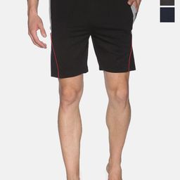 Dollar Men Pack Of 3 Mid-Rise Cotton Lounge Shorts-picture-15