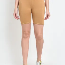 GRACIT Women Beige Cycling Sports Shorts-picture-16
