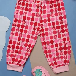 V-Mart Girls Geometric Printed Cotton Mid-Rise Shorts-image-14