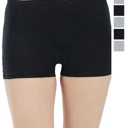 arLa APPAREL Women Pack Of 6 Pure Cotton Mid-Rise Boy Shorts Briefs-image-64