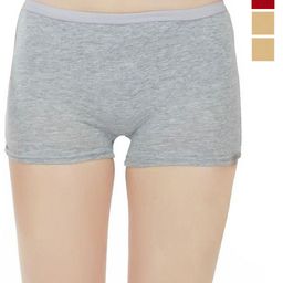 arLa APPAREL Pack Of 4 Seamless Pure-Cotton Boy Shorts Briefs-image-88
