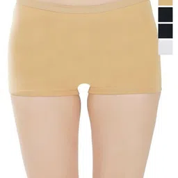 arLa APPAREL Pack Of 5 Seamless Pure Cotton Boy Shorts Briefs-picture-14