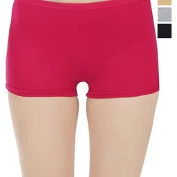 arLa APPAREL Pack of 4 Pure Cotton Boyshorts Briefs-picture-23