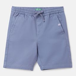 United Colors of Benetton Boys Mid Rise Cotton Shorts-image-61