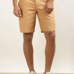 Andamen Men Mid-Rise Cotton Chino Shorts-image-48