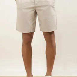 Andamen Men Mid-Rise Cotton Chino Shorts-43