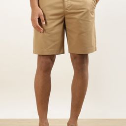 Andamen Men Mid-Rise Cotton Chino Shorts-image-33
