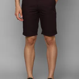 Allen Solly Men Slim Fit Pure Cotton Shorts-picture-48