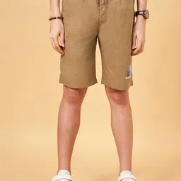 Urban Ranger by pantaloons Men Slim Fit Cotton Shorts-image-12