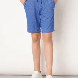 Jack & Jones Junior Boys Self Design Cotton Slim Fit Shorts-picture-49