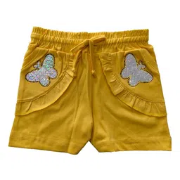 BAESD Girls Conversational Printed Mid-Rise Cotton Shorts-image-24